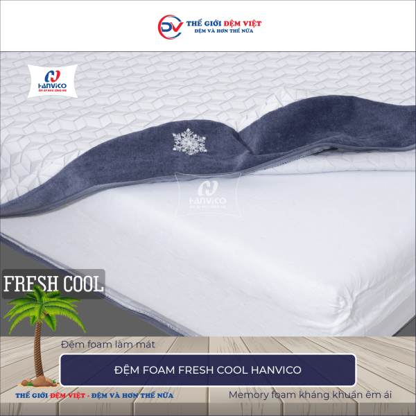 Đệm foam Fresh Cool Hanvico 3